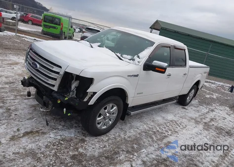 2014 Ford F-150 Lariat z USA, uszkodzony, nr VIN 1FTFW1ET7EFC10570